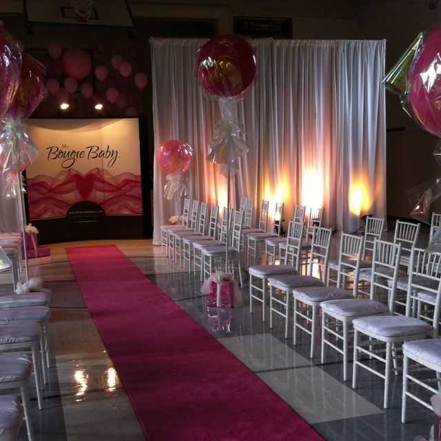 Stylish fashion items or detailed event decor
